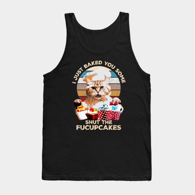 Fucupcakes - vintage retro Tank Top by SUMAMARU